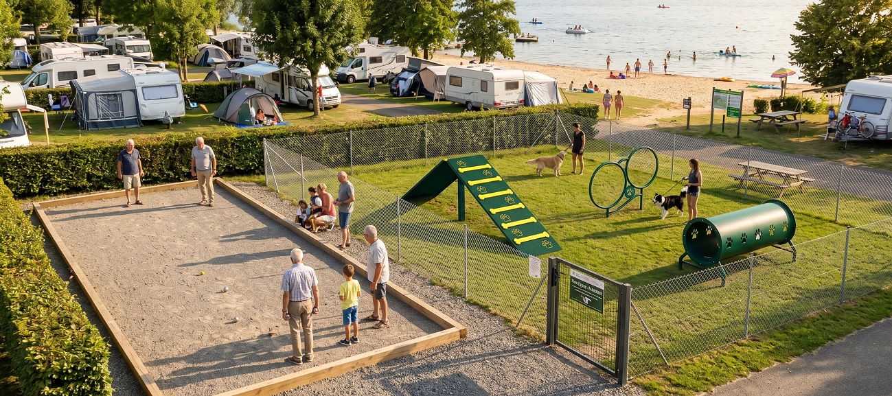 Parcours canin : un atout différenciant pour les campings dog-friendly
